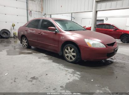 2005 HONDA ACCORD 3.0 EX Maroon  Gasoline 1HGCM66505A029282 photo #1