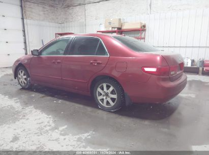 2005 HONDA ACCORD 3.0 EX Maroon  Gasoline 1HGCM66505A029282 photo #4