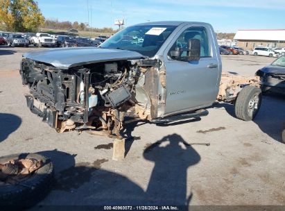 2019 CHEVROLET SILVERADO 2500HD WT Silver  Flexible Fuel 1GC0KREG2KF238100 photo #3