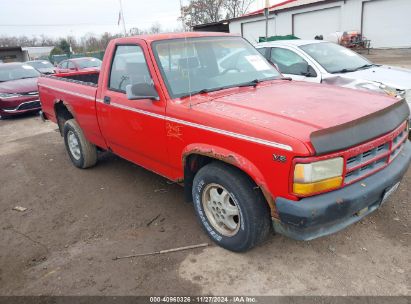 1995 DODGE DAKOTA Red  Gasoline 1B7FL26X6SW945472 photo #1