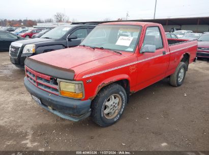 1995 DODGE DAKOTA Red  Gasoline 1B7FL26X6SW945472 photo #3