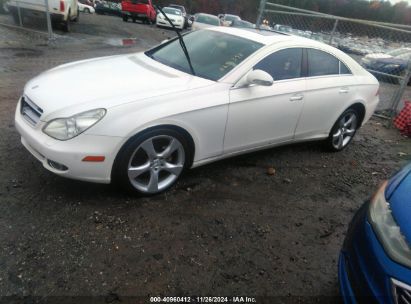 2006 MERCEDES-BENZ CLS 500 White  Gasoline WDDDJ75X76A065398 photo #3