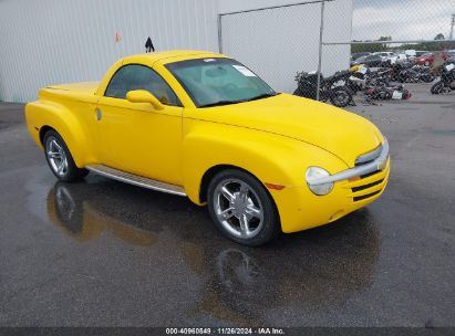 2005 CHEVROLET SSR Yellow  Gasoline 1GCES14H25B116267 photo #1