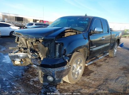 2009 GMC SIERRA 1500 SLE Black  Flexible Fuel 2GTEK290291122102 photo #3