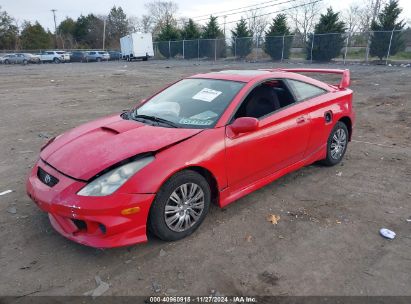 2004 TOYOTA CELICA GT Red  Gasoline JTDDR32T140171149 photo #3