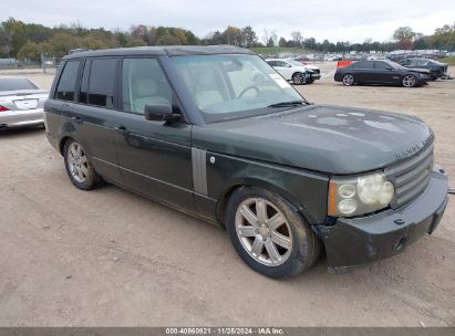 2006 LAND ROVER RANGE ROVER HSE Gray  Gasoline SALME15446A199084 photo #1