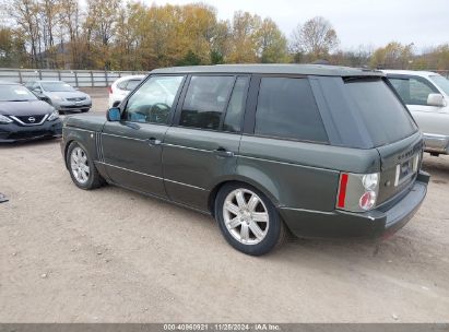 2006 LAND ROVER RANGE ROVER HSE Gray  Gasoline SALME15446A199084 photo #4