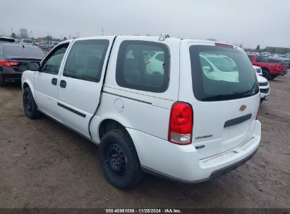 2008 CHEVROLET UPLANDER CARGO White  Flexible Fuel 1GBDV13W58D116814 photo #4