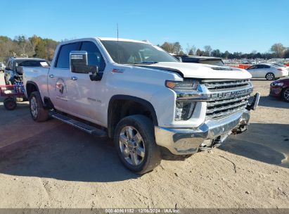 2023 CHEVROLET SILVERADO 2500HD 4WD  STANDARD BED LTZ White  Diesel 2GC4YPEY2P1708928 photo #1