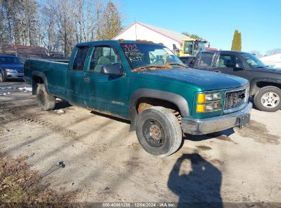 1995 GMC SIERRA K2500 Green  Gasoline 1GTGK29K1SE535739 photo #1