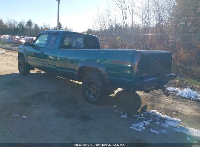 1995 GMC SIERRA K2500 Green  Gasoline 1GTGK29K1SE535739 photo #4