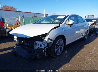 2021 HONDA CLARITY PLUG-IN HYBRID White  Hybrid JHMZC5F16MC001166 photo #3