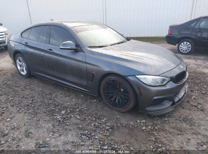 2015 BMW 435I GRAN COUPE Gray  Gasoline WBA4B1C55FG241025 photo #1