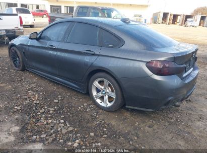 2015 BMW 435I GRAN COUPE Gray  Gasoline WBA4B1C55FG241025 photo #4