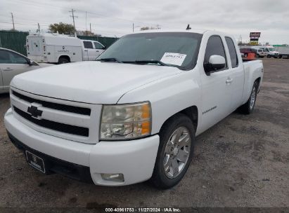 2008 CHEVROLET SILVERADO 1500 LTZ White  Flexible Fuel 1GCEK19078Z299289 photo #3