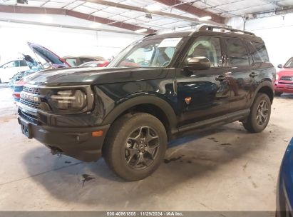 2021 FORD BRONCO SPORT BADLANDS Blue  Gasoline 3FMCR9D97MRB06589 photo #3