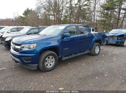 2019 CHEVROLET COLORADO WT Blue  Gasoline 1GCGTBEN1K1264752 photo #3