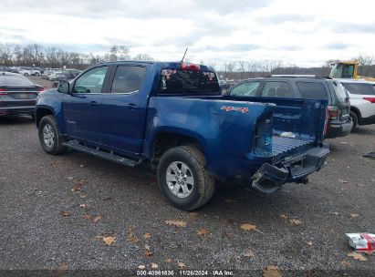 2019 CHEVROLET COLORADO WT Blue  Gasoline 1GCGTBEN1K1264752 photo #4