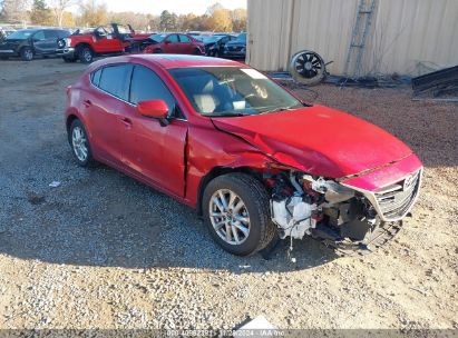 2016 MAZDA MAZDA3 I TOURING Red  Gasoline JM1BM1L75G1341569 photo #1