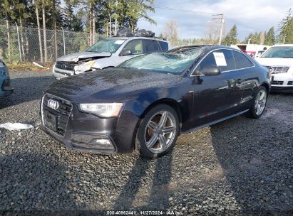 2013 AUDI A5 2.0T PREMIUM Black  Flexible Fuel WAUWFAFR6DA021534 photo #3