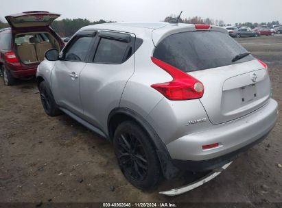 2014 NISSAN JUKE SV Silver  Gasoline JN8AF5MR7ET351443 photo #4