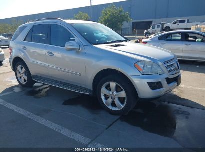 2010 MERCEDES-BENZ ML 350 4MATIC Silver  Gasoline 4JGBB8GB3AA581705 photo #1