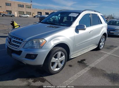 2010 MERCEDES-BENZ ML 350 4MATIC Silver  Gasoline 4JGBB8GB3AA581705 photo #3