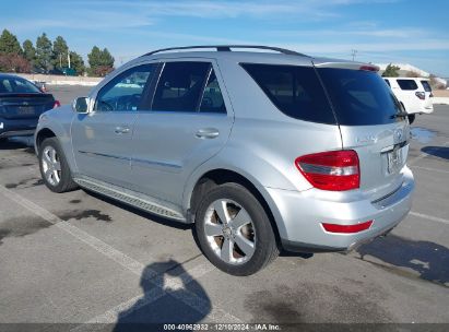 2010 MERCEDES-BENZ ML 350 4MATIC Silver  Gasoline 4JGBB8GB3AA581705 photo #4