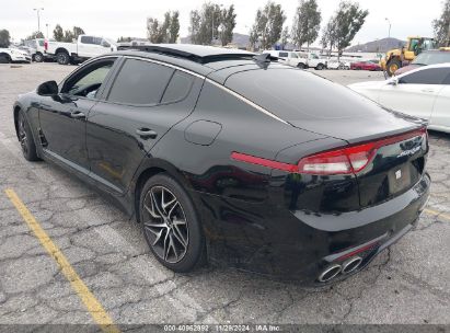 2022 KIA STINGER GT-LINE Black  Gasoline KNAE35LD0N6101145 photo #4