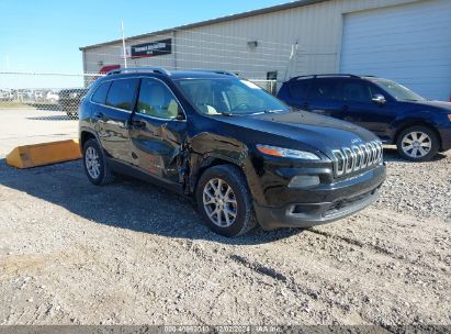 2017 JEEP CHEROKEE LATITUDE FWD Black  Flexible Fuel 1C4PJLCS4HW640229 photo #1