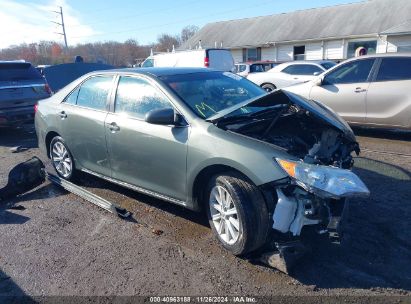 2013 TOYOTA CAMRY XLE Gray  Gasoline 4T4BF1FK1DR295194 photo #1