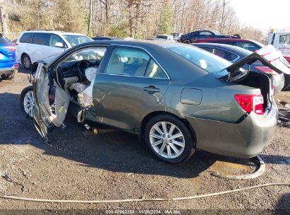 2013 TOYOTA CAMRY XLE Gray  Gasoline 4T4BF1FK1DR295194 photo #4