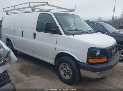 2017 GMC SAVANA 3500 WORK VAN White  Flexible Fuel 1GTZ7GFF7H1103526 photo #1