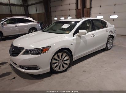 2017 ACURA RLX SPORT HYBRID BASE W/ADVANCE PACKAGE White  Hybrid JH4KC2F94HC000092 photo #3