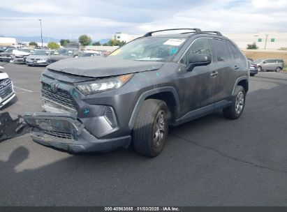 2019 TOYOTA RAV4 LE Gray  Gasoline JTMH1RFV8KD512091 photo #3