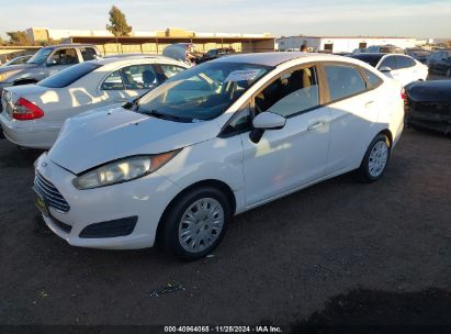 2017 FORD FIESTA S White  Gasoline 3FADP4AJ2HM135216 photo #3