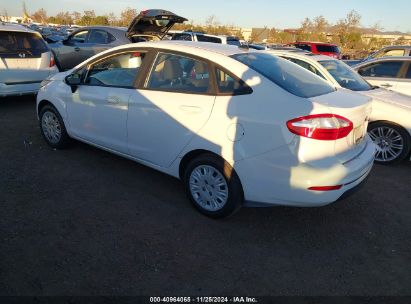 2017 FORD FIESTA S White  Gasoline 3FADP4AJ2HM135216 photo #4