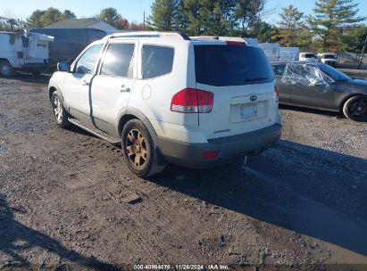 2009 KIA BORREGO EX V6 White  Gasoline KNDJH741X95017266 photo #4