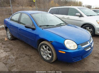 2005 DODGE NEON SXT Blue  Gasoline 1B3ES56CX5D166896 photo #1