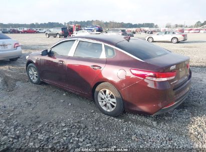 2016 KIA OPTIMA LX Maroon  Gasoline 5XXGT4L39GG020534 photo #4