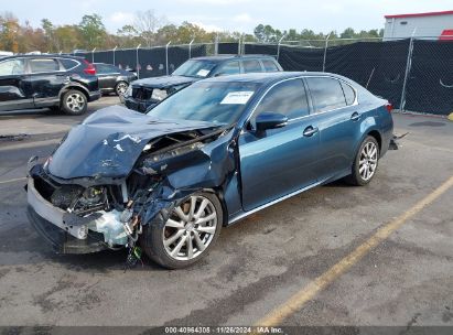 2013 LEXUS GS 350 Blue  Gasoline JTHBE1BL9D5015417 photo #3