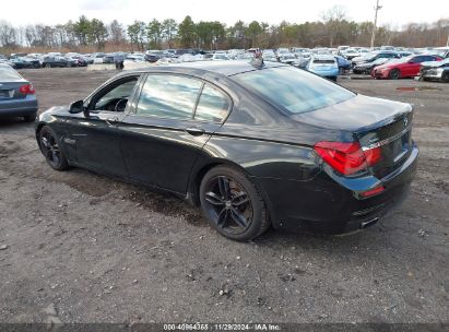 2013 BMW 750LI XDRIVE Black  Gasoline WBAYF8C59DD141054 photo #4