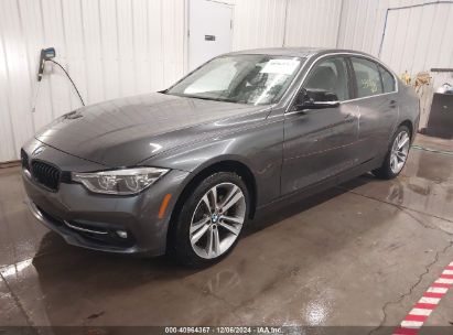 2018 BMW 330I XDRIVE Gray  Gasoline WBA8D9C57JA615656 photo #3