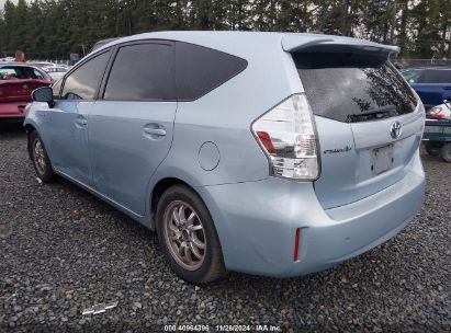 2014 TOYOTA PRIUS V THREE Blue  Hybrid JTDZN3EU6EJ002861 photo #4