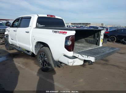 2017 TOYOTA TUNDRA LIMITED 5.7L V8 White  Flexible Fuel 5TFHW5F13HX647252 photo #4