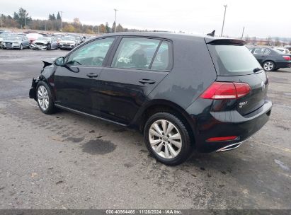 2019 VOLKSWAGEN GOLF 1.4T S/1.4T SE Black  Gasoline WVWNM7AJ7CW023514 photo #4