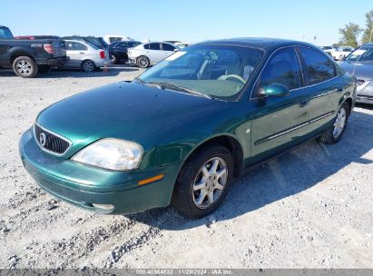 2000 MERCURY SABLE LS PREMIUM Green  Gasoline 1MEFM55S2YA626577 photo #3