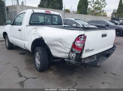 2009 TOYOTA TACOMA White  Gasoline 5TENX22NX9Z666690 photo #4