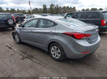 2016 HYUNDAI ELANTRA SE Gray  Gasoline 5NPDH4AE6GH680866 photo #4