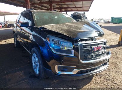 2016 GMC ACADIA SLE-2 Black  Gasoline 1GKKVPKD3GJ341436 photo #1